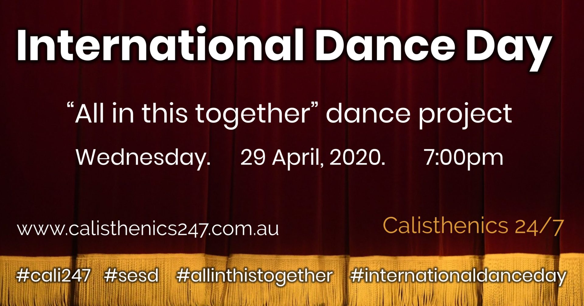 Cali247 International Dance Day 2020 Challenge