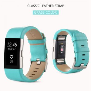 FitbitCharge2 Leatherband Blue